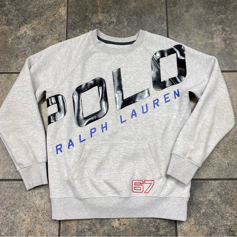 Boy’s/Kid’s Polo Ralph Lauren Pullover Crewneck Sweatshirt Size Medium(10/12)